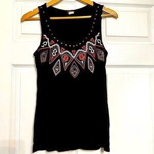 Aztec design tank Women's size Med